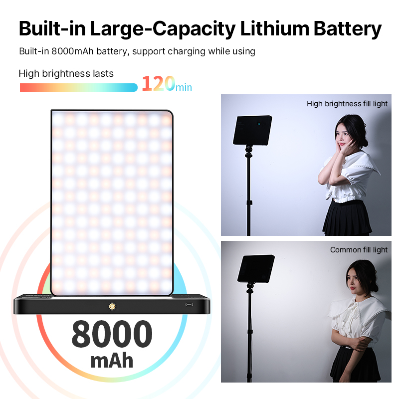 Ulanzi lt003 15w rgb video lic - Photography Lighting Wireless recensie en prijs