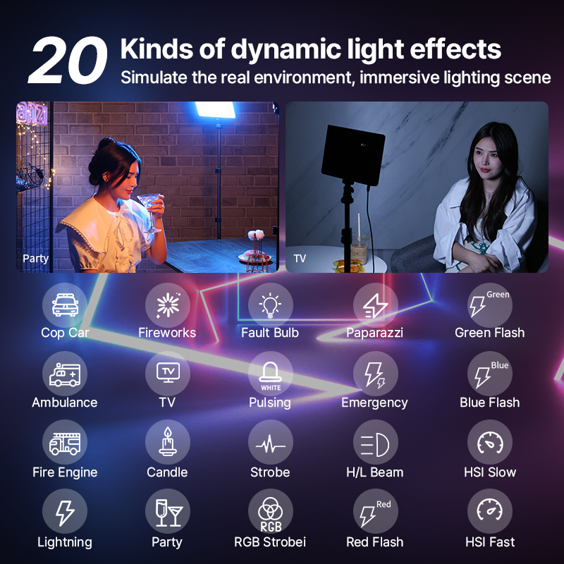 Ulanzi lt003 15w rgb video lic - Photography Lighting Wireless recensie en prijs