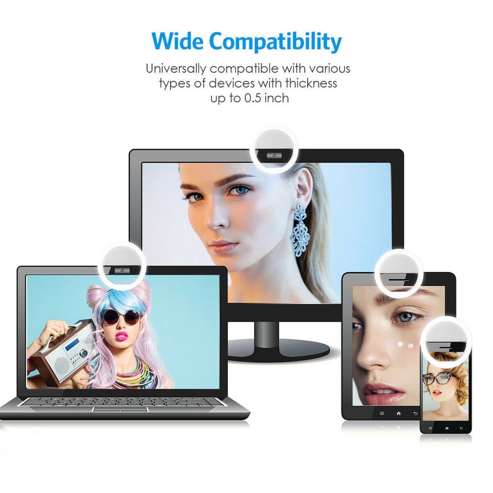 USB Oplaadbare LED Selfie Ring - Photography Lighting Wand recensie en prijs