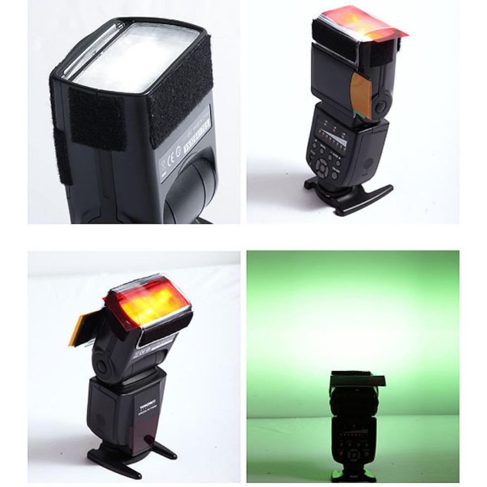 12 kleuren cameraflitsgels ver - Photography Lighting Diy recensie en prijs