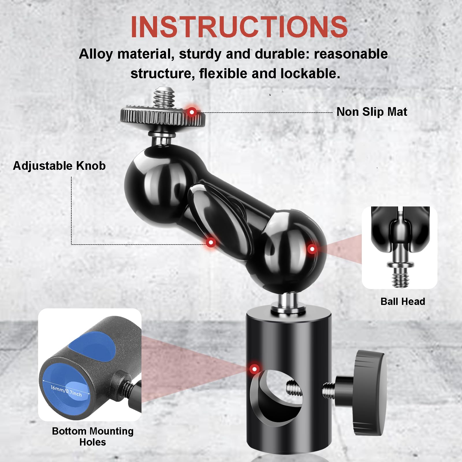 Lanxire Lampstatief Mount Adap - Photography Lighting Rig recensie en prijs