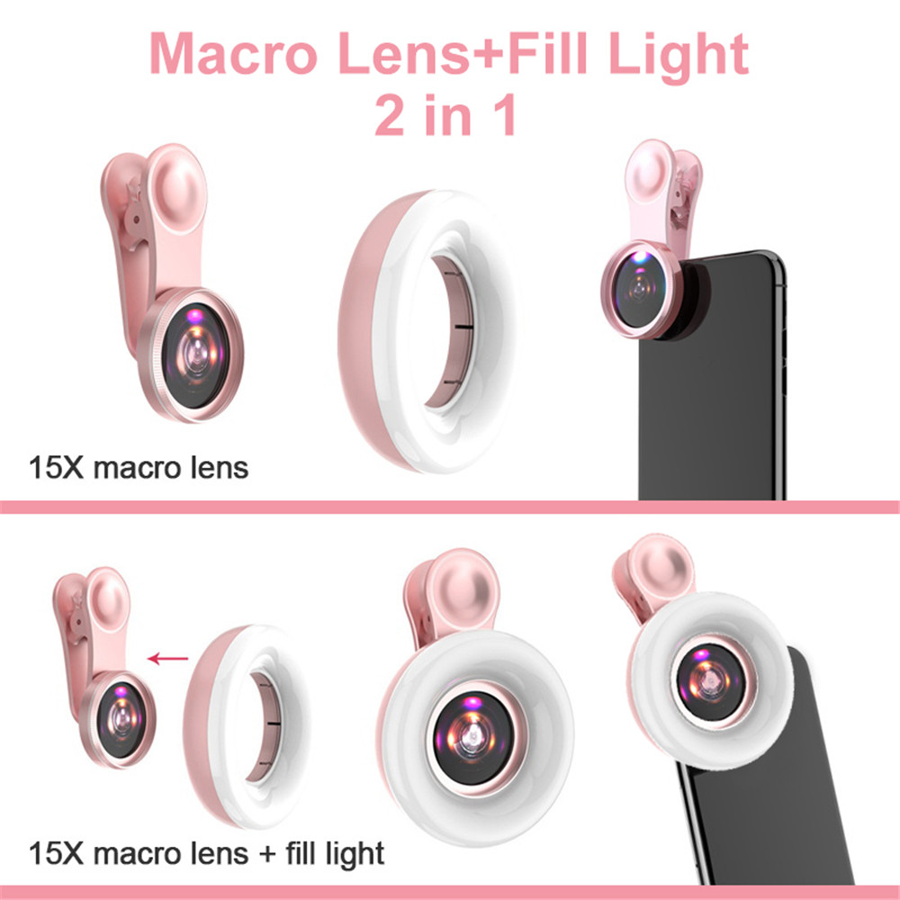 Mobiele lens 15X macrolens Mob - Photography Lighting Circle recensie en prijs