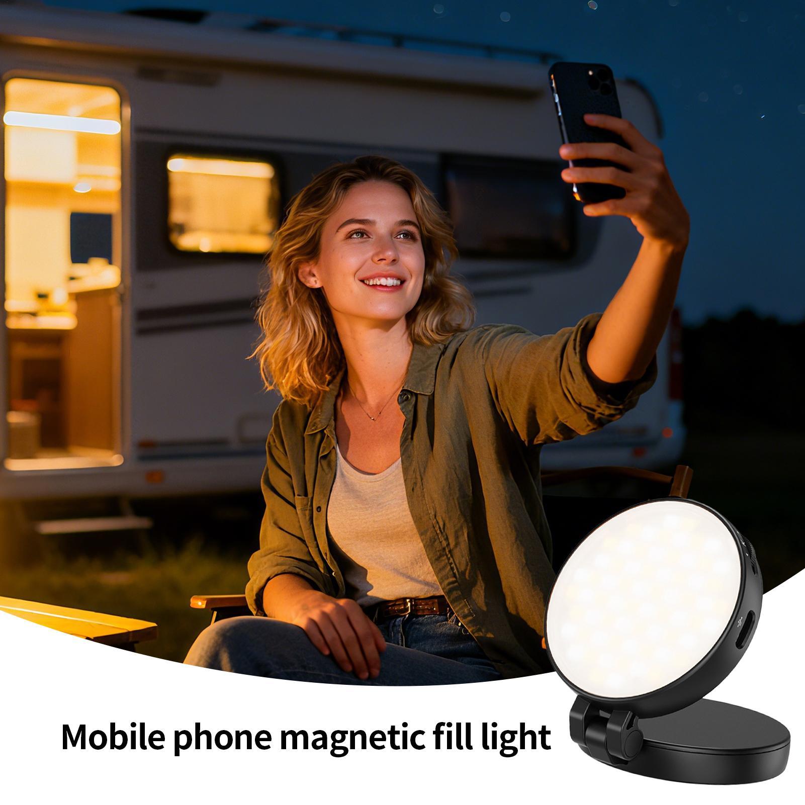 Telefoonlicht Magnetische vide - Makeup Photography Lighting recensie en prijs
