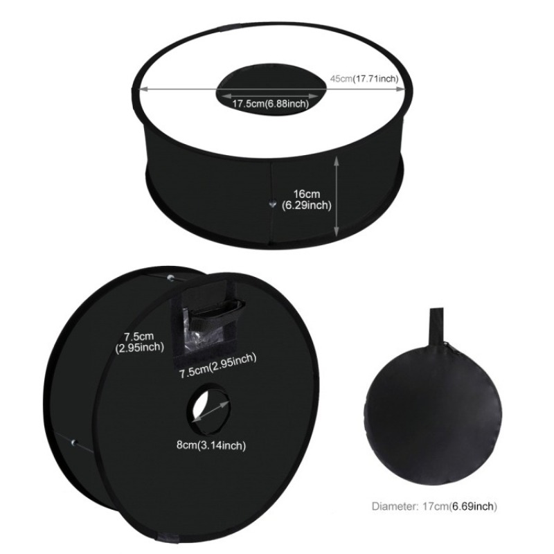 Opvouwbare 45cm ringflitser me - Photography Types Of Lighting recensie en prijs