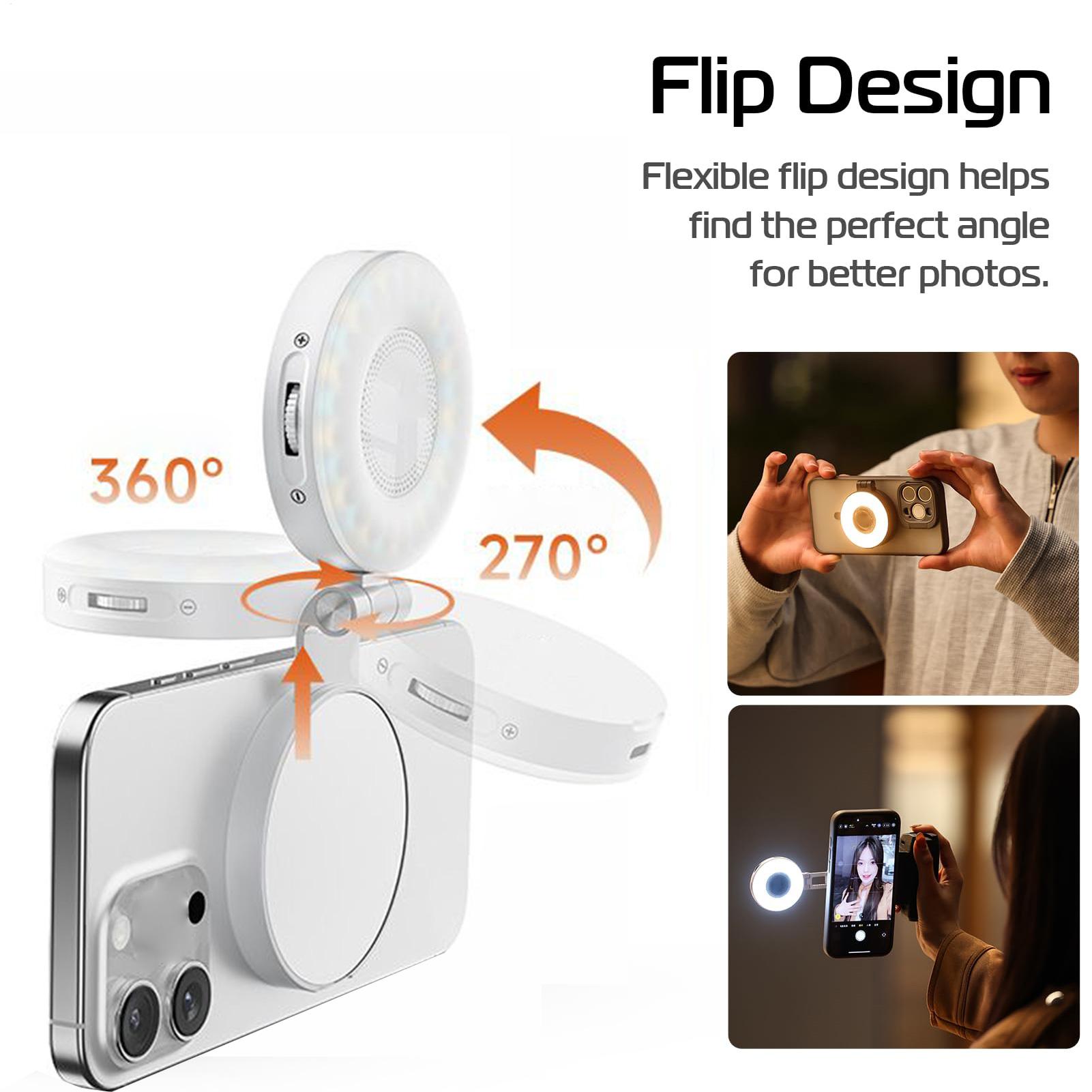 Draagbare selfie-lichtclip op  - Makeup Photography Lighting recensie en prijs