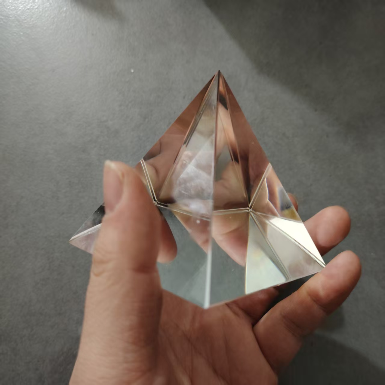 1PC 80mm Vierhoekige Piramide  - Photography Lighting Test recensie en prijs