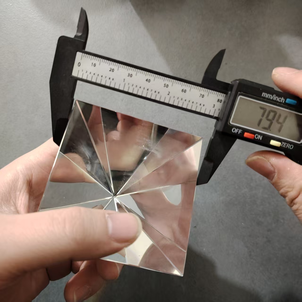 1PC 80mm Vierhoekige Piramide  - Photography Lighting Test recensie en prijs