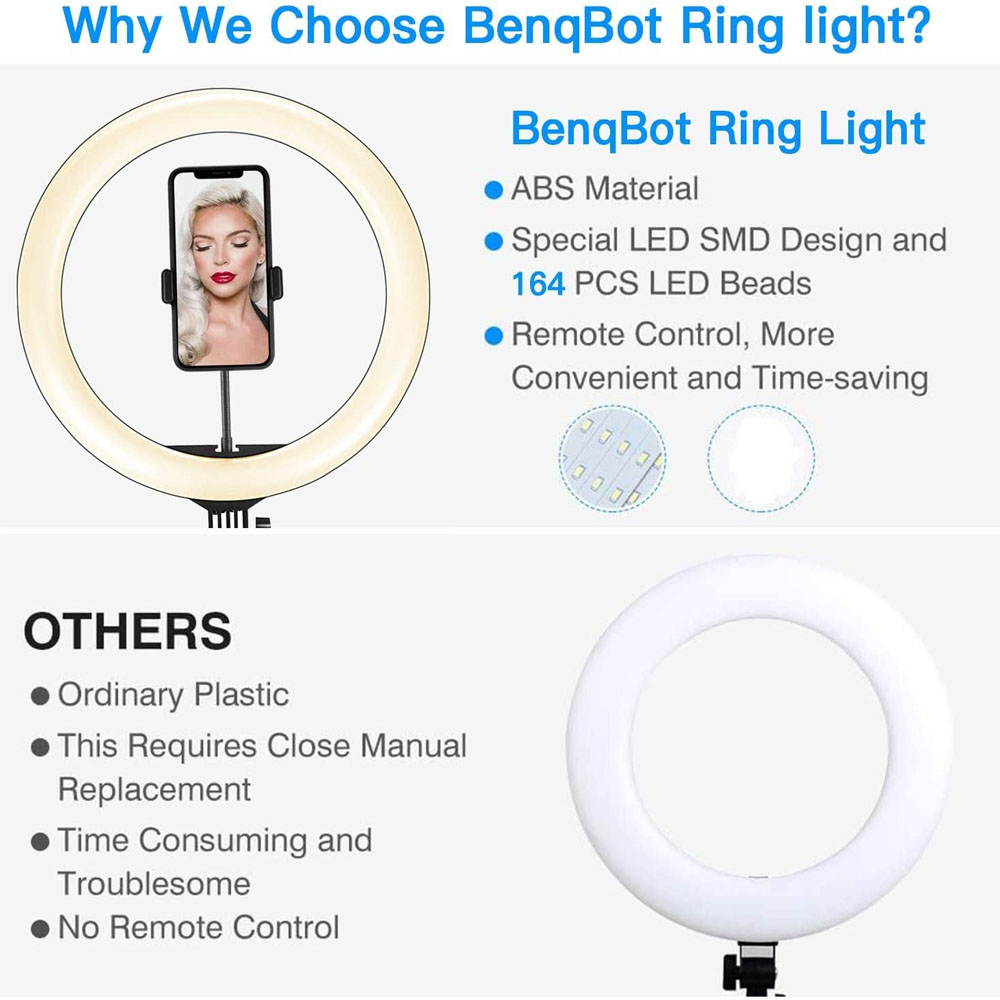 26 33 CM Videolampen Dimbaar L - Photography Lighting Circle recensie en prijs