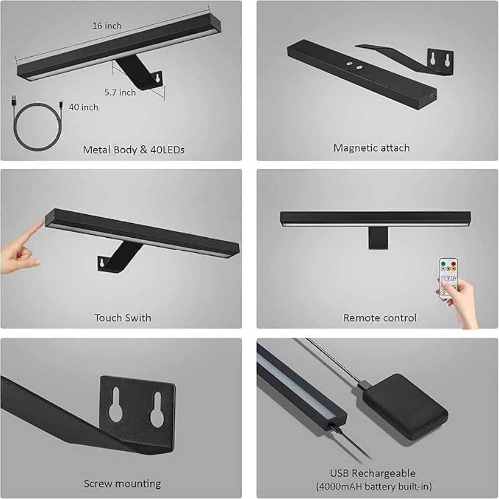 4000mAh LED Oplaadbare Wandlam - Photography Lighting Wireless recensie en prijs